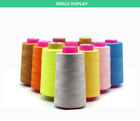 High Level 5000yds 40/2 100% gesponnen polyester naalddraad voor naaldmachinevoorzieningen