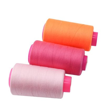 40/2 Jeans Naaigaren Telling Vaste Kleur Gesponnen Polyester Naaidraad in 688 Rijke Kleuren