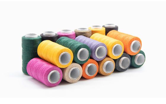 Hoge sterkte 100% polyester 150D/16 handgenaaid naalddraad voor lederen tas portemonnee