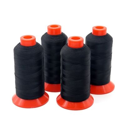 3000YDs T70 Zwaar zwart gebrand nylon draad maat 69 210 D voor het naaien van tapijt en doek
