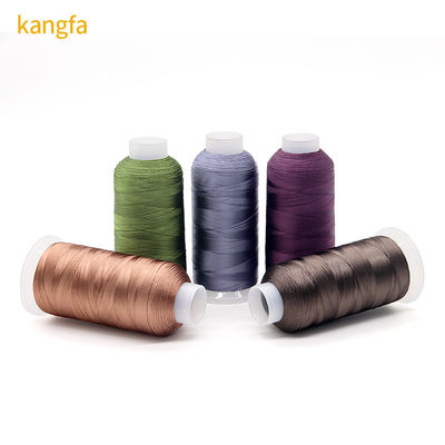 120d/2 Spun Polyester Viscose Rayon Borduurdraad 100g Kegel voor Hand Borduurwerk