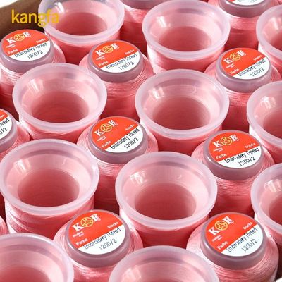 Kleine kegel 40pcs 120D/2 Polyester Borduur draad Set Kit met 1000Yard/kegel Lengte