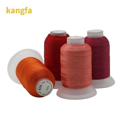 500m 120D/2 Polyester Borduurdraad Set Kit met transparante kegel en kleine kegel