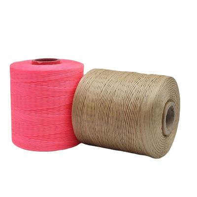 240 Kleuren Boho Op maat gemaakt Polyester Wax Bonded Braided Thread 1,0 mm voor leer naaien