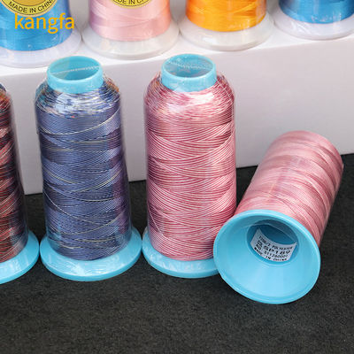 120D/2 2 Garenscount Boho Polyester Gediversifieerde borduurdraad 4000 Yards 96 Kleuren