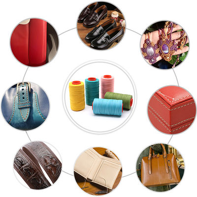 110g rond gewassen draad voor leer DIY 100 kleuren 1.0mm naaien hand naaien boho stijl