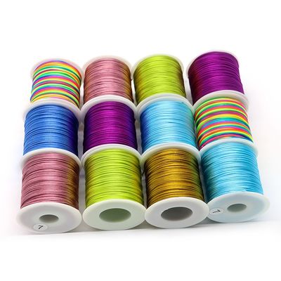 Chinese knoop touw/touw/draad 1 mm nylon rat staart touw voor gevlochten zijde touw ontwerp