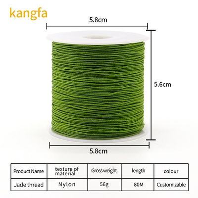 Nylon gebreide touw voor Kumihimo Macrame Armband Chinese knoop Juwelen maken 1mm 1.5mm