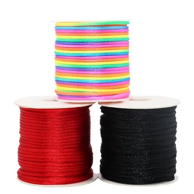 DIY Chinese knoop Nylon gevlochten touw Taiwan Jade draad Kleurrijk goud 0,8 mm 1,0 mm 1,5 mm