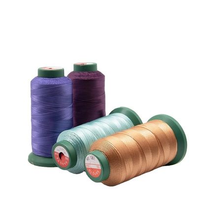 Geverfd polyester sterkte naad voor lederwaren bagage autostoeltjes en kleding