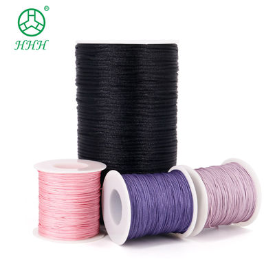 Geweven halsketting touw 1 mm voor DIY Handgemaakte Perlen Rood touw draden Juwelen Jade draad