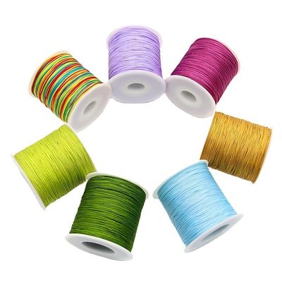 Taiwan Jade draad gevlochten sieraden Nylon touw voor doe-het-zelf Chinese knoop 0,8 mm 1,0 mm 1,5 mm