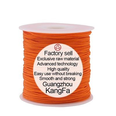 50G 100M/Spool 300M/Spool Kleurrijke nylon touwdraad voor Chinees knopen Macrame touw