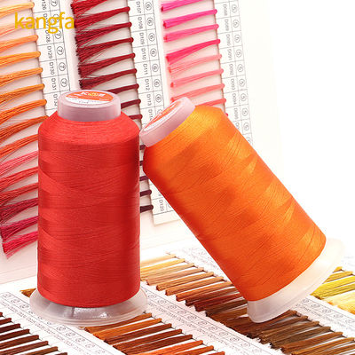 5000 Yards Polyester Borduurdraad 120D/2 voor Computer Borduur Gewicht/Cone 135g