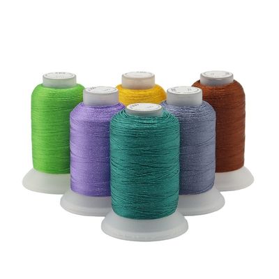 Boho Multi Color Polyester Borduurdraad 120d/2 1000Y voor machinebehoeften