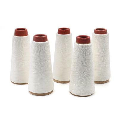 20/2 40/2 Gesponnen polyesternaad Wit patroon Gewassen 100% Bulk Polyester