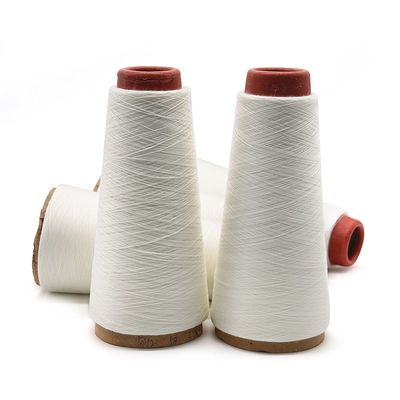 20/2 40/2 Gesponnen polyesternaad Wit patroon Gewassen 100% Bulk Polyester