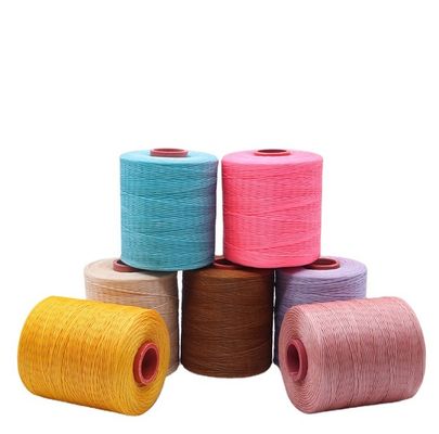 Vlak gewassen draad voor meubel aanpassing projecten kleurrijke wax string