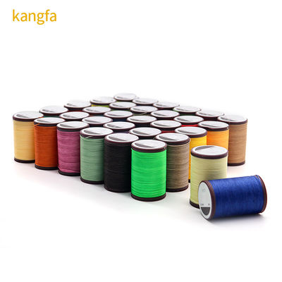 0.55mm High Strength Cored Sewing Thread voor lederen naaiwerk Polyester Ronde gewassen draad