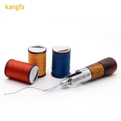 0.55mm High Strength Cored Sewing Thread voor lederen naaiwerk Polyester Ronde gewassen draad