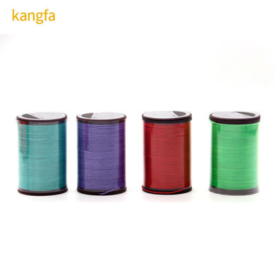 0.55mm High Strength Cored Sewing Thread voor lederen naaiwerk Polyester Ronde gewassen draad