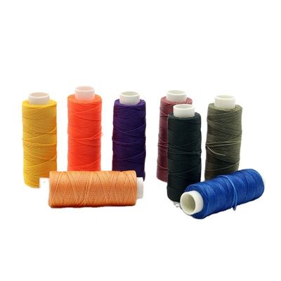12g 60m gesponnen garen Naaien Hand Naaien Waxdraad voor Lederen DIY 80 Kleuren Op maat gemaakt
