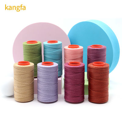 Waxdraad voor het naaien van leer Ronde Waxdraad 0,38 mm DIY Handgestikt Naaigaren