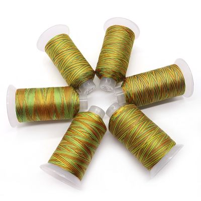 Regenboognaad 100% gesponnen polyester voor kruisstick
