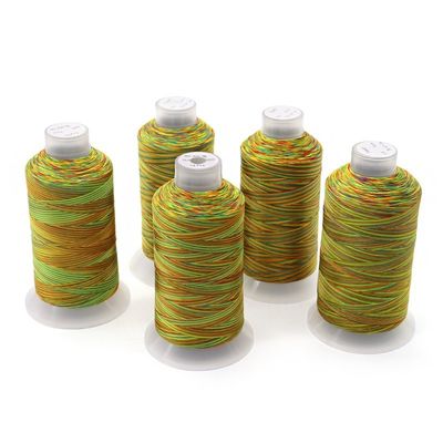 Regenboognaad 100% gesponnen polyester voor kruisstick