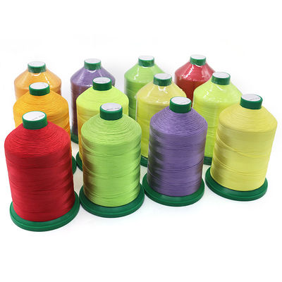 High Tenacity Filament Polyester Braid Thread voor schoenen/zakken/leerpatroon gekleurde theezak