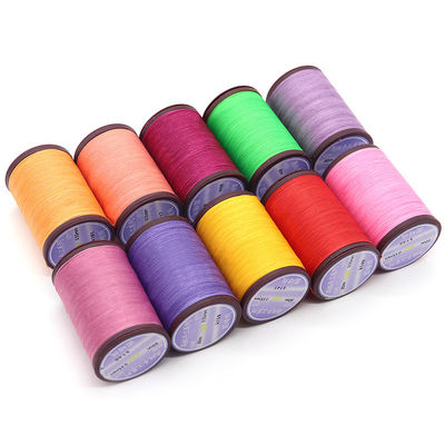 High Strength Cored Sewing Thread 100% Polyester Filament Garn Type voor het naaien van leer