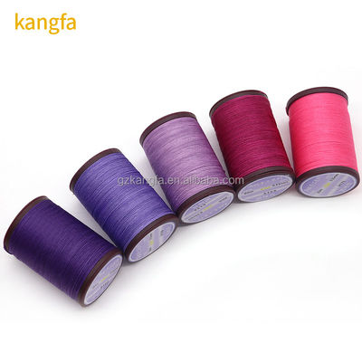 High Strength Cored Sewing Thread 100% Polyester Filament Garn Type voor het naaien van leer