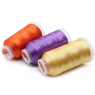 4000 Yard 120d/2 100% polyester filament garen 40s/2 voor borduurmachine Boho 5000m