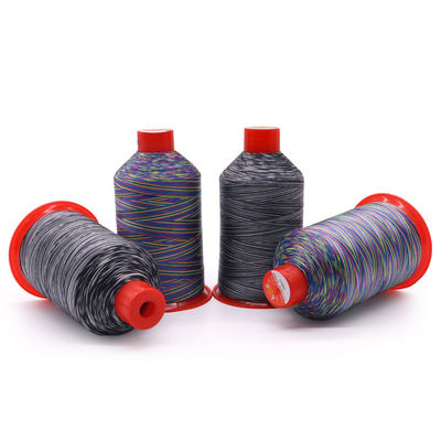 250 g/kegel High Tenacity Nylon Rainbow Bonded Thread Cotton Waxed Thread voor Crochet