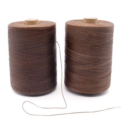 OEM ODM Accpet 1mm Kleur Handgenaaid Geweven touw Armband met 210D/16 Flat Waxed draad
