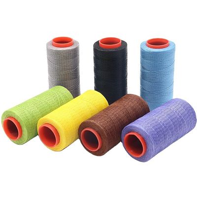 Hoogtemperatuurbestendige MERCERIZED 100% polyester naalddraad voor het naaien van leer