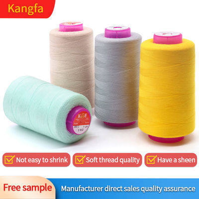 3000 Yards Zwarte Naad 2 Pakket 100% polyester spoelen voor brei- en handgemaakte producten