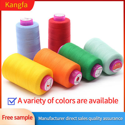3000 Yards Zwarte Naad 2 Pakket 100% polyester spoelen voor brei- en handgemaakte producten