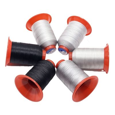 Kangfa 150D/3 Antistatisch zilver geleidende draad voor het naaien van schoenen en 100% polyester