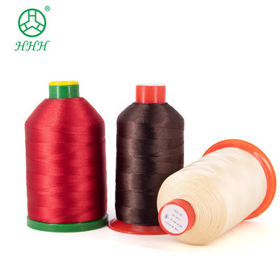 Abrasiebestendig elastisch nylon 210D 3 streng gebonden draad voor het naaien van tentdek