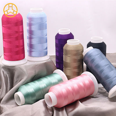 Duurzame 720 kleuren 120D/2 100% polyester borduurdraad voor machines
