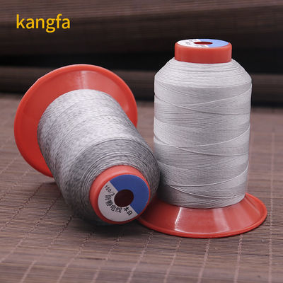 100% polyester antistatisch geleidende draad voor ESD-stof kledingstuk Draad met een diameter van 0,45 mm