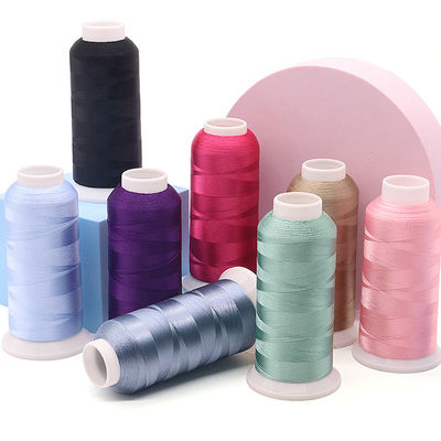 4000y 100% polyester 120D/2 machine borduurdraad voor harde en dikke stoffen