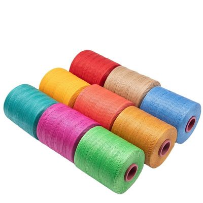 Vlak gewassen draad type 1mm 210D Garn Count Naaddraad voor haakwerk