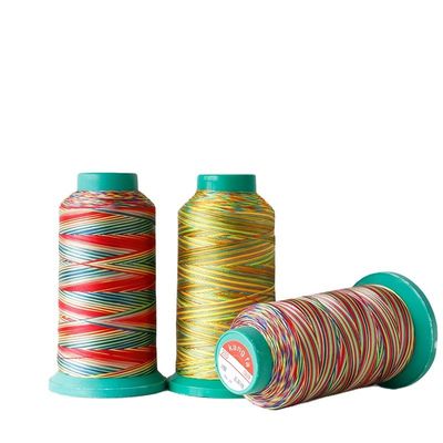 Schoenen Hoge hardheid Regenboogkleur Polyester Katoen Borduurwerk Nylon Naalddraad OEM ODM