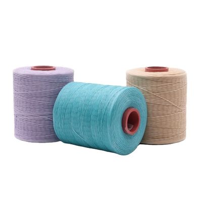 Ondersteuning OEM ODM High Tenacity 210D/16 Waxed Silk Braided Thread voor Handwerk