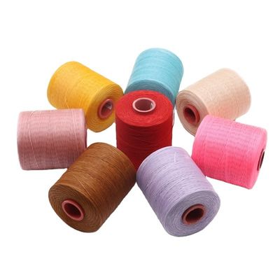 Ondersteuning OEM ODM High Tenacity 210D/16 Waxed Silk Braided Thread voor Handwerk