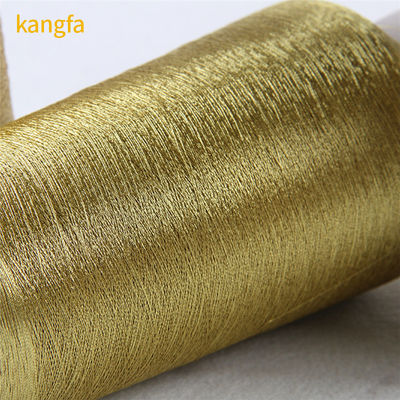 100% polyester metalen garens zilveren naaigarn voor kledingstukken