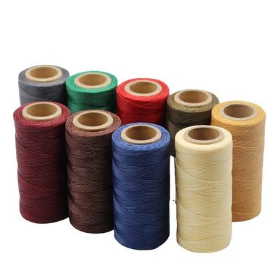 1 mm 150D gewassen draad bedekt koord voor zware leer naaiboekbinding en meer