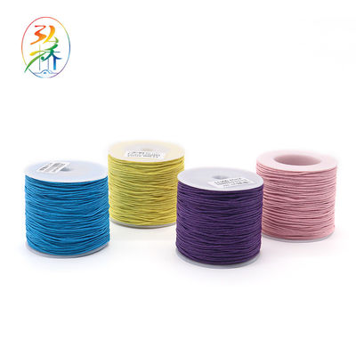 1 mm Rattail Satine Nylon Trim Cord voor Juwelen Maken 100 Yards Chinese Knot Beading Cord